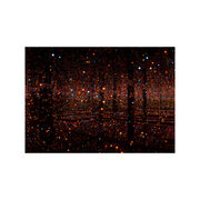 Kusama Infinity Mirror Room red postcard front image